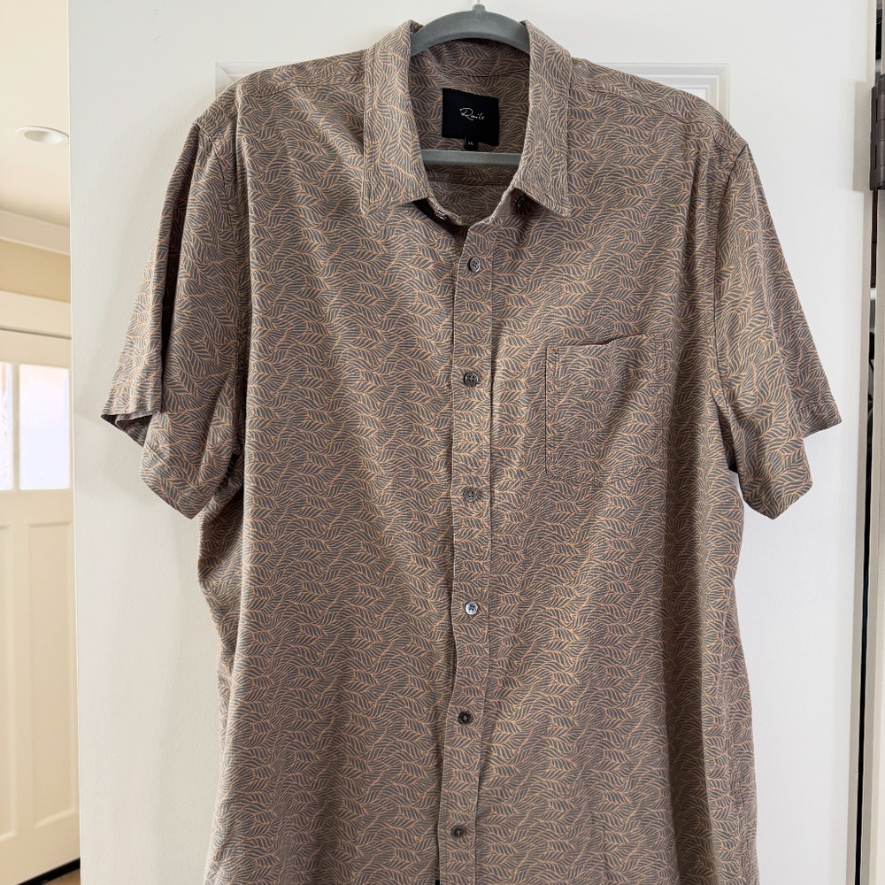 Rails short sleeve button up